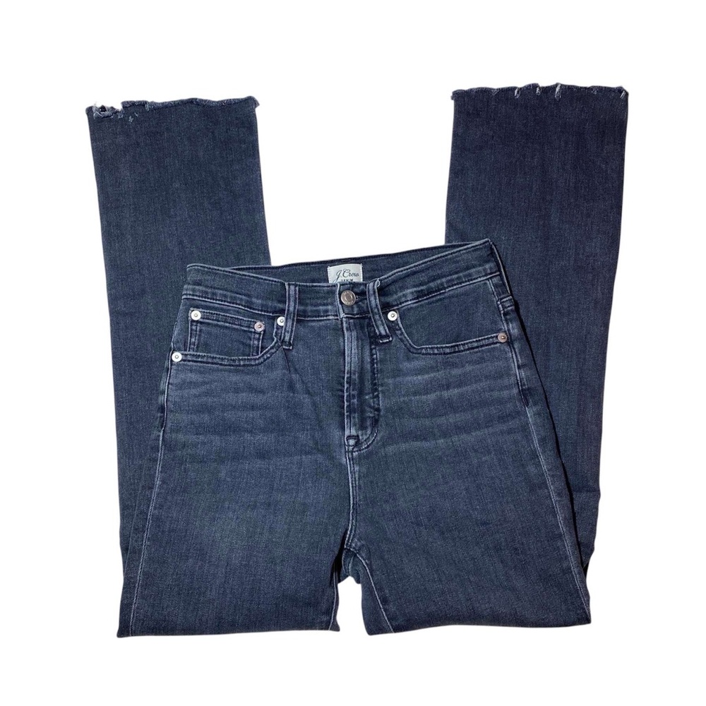 J. Crew Curvy Full Length Demi Boot Jeans